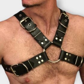 arnes cuero negro macho alfa colombia sexy fetiche (13)