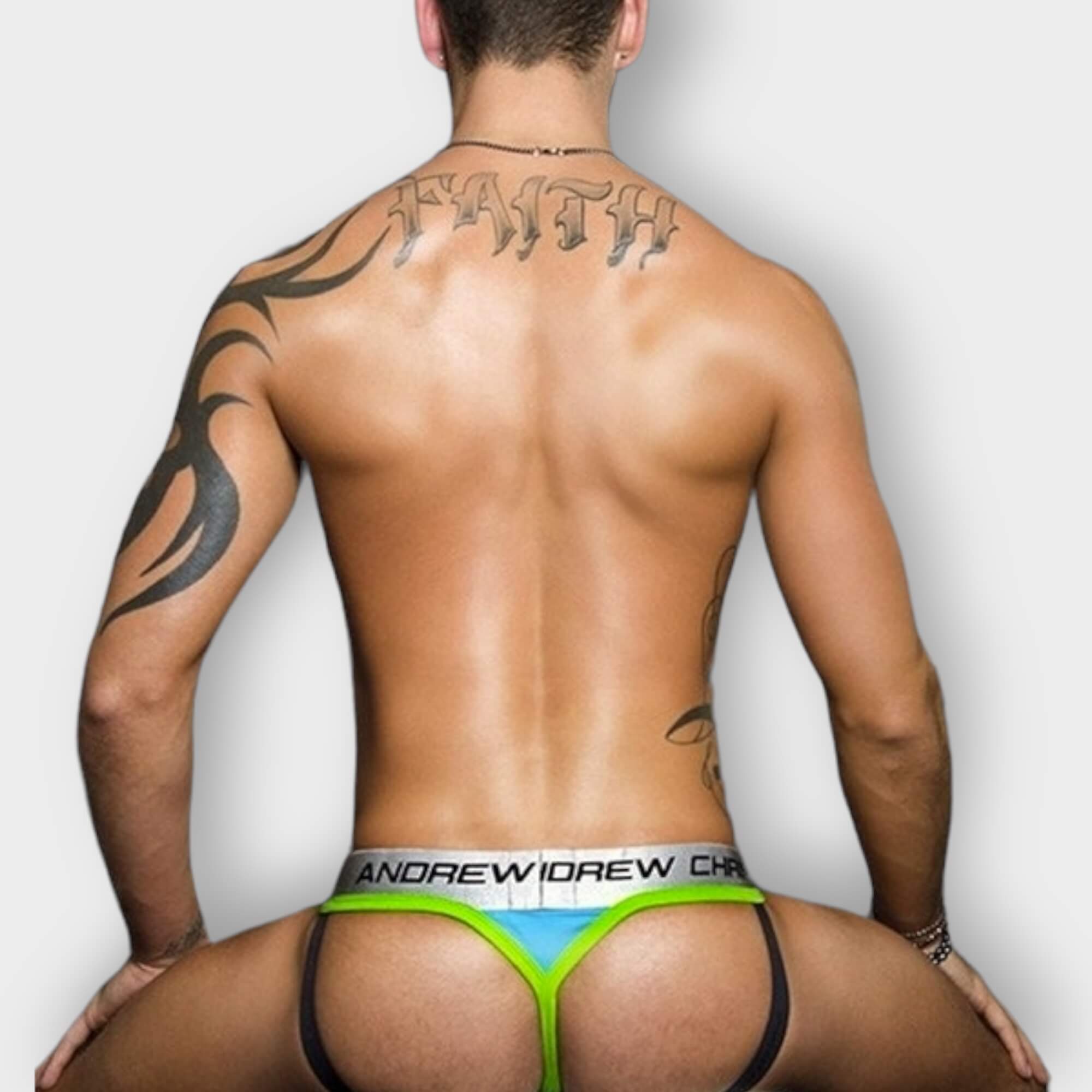 hilo jockstrap suspensorio andrew christian colombia (12) 444 Jockstrap Hilo Algodon And - Imagen 1