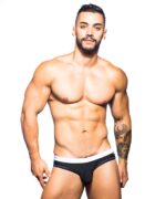 450 Bañador Sunga Negro Andrew C Andrew - Imagen 5