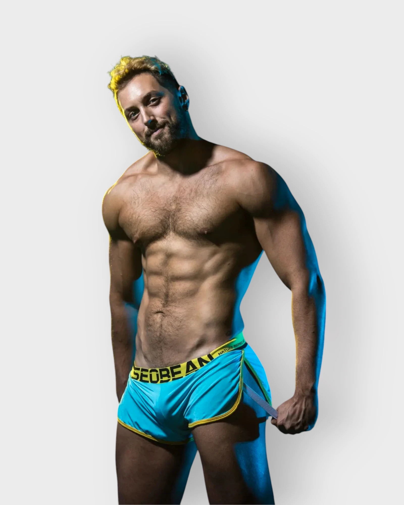 645 short seobean machoalfa colombia bogota (4) 645 Short Sport Jockstrap interno Seobean - Imagen 1