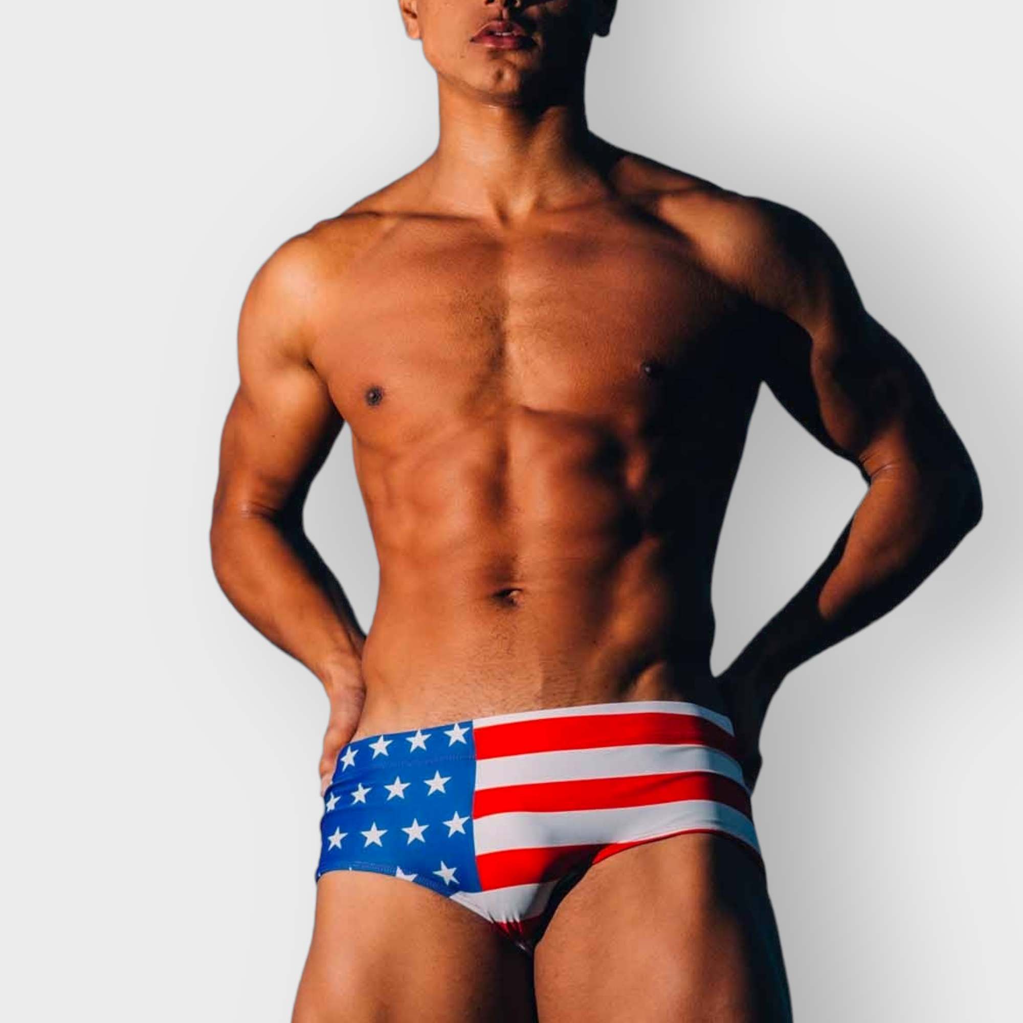 BOXER BBAÑADOR BANDERAS SEOBEAN USA UK CANADA COLOMBIA PREMIER (2) 638 Bañador box Seobean Premiun estampado - Imagen 1