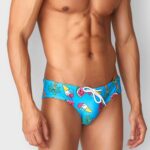 639 Bañador sunga Seobean Descaderado Cordon - Imagen 9