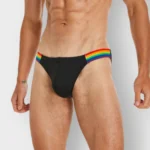 684 Brief Tanga Microperforado Pride Seobean - Imagen 6