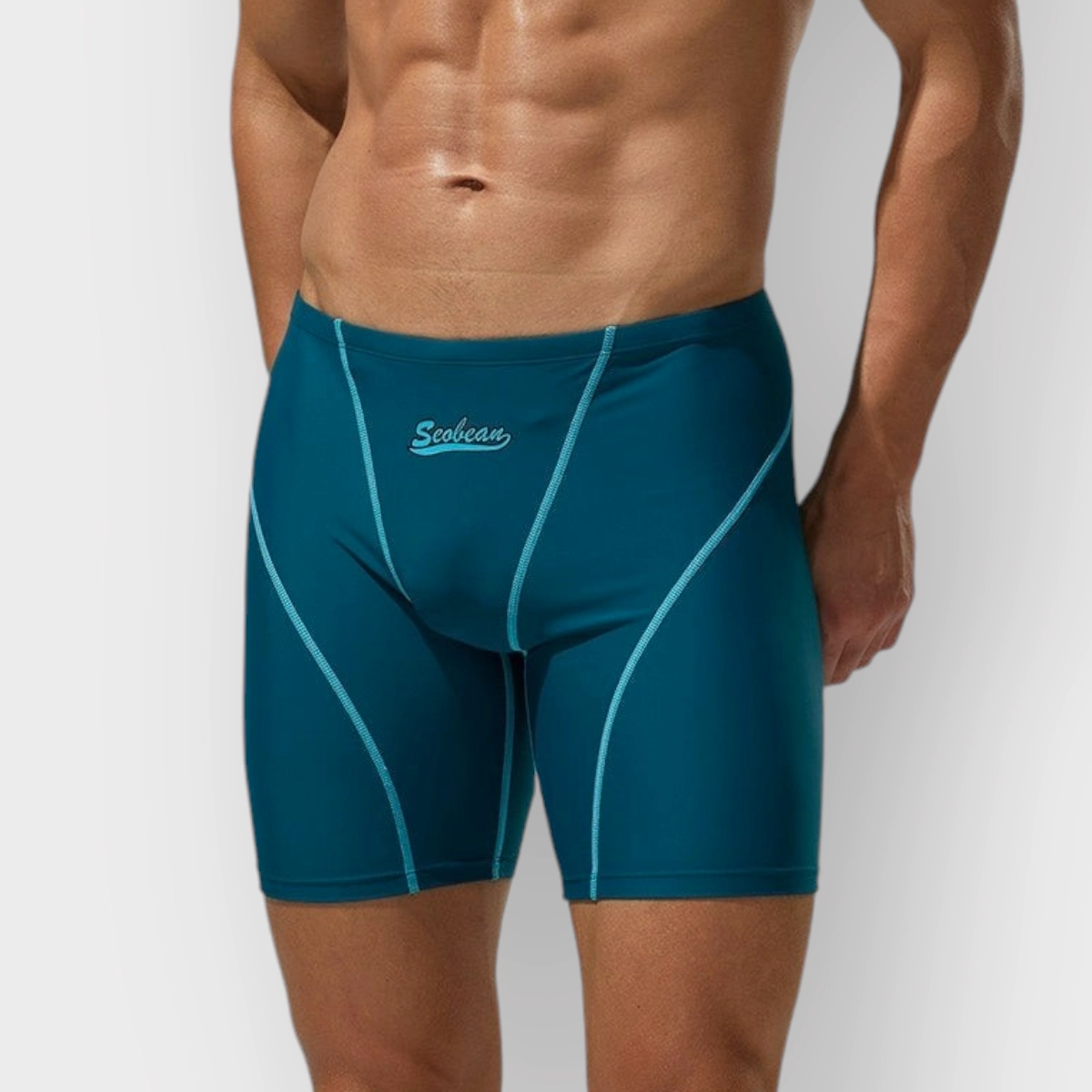 685 TRAJE DE BAÑO LICRADO SEOBEAN COLOMBIA BOGOTA MEDELLIN POLYESTERN ALTA CALIDAD ROPA INTERIOR PREMIUM36 (1) 685 bañador largo Seobean calidad premiun - Imagen 1